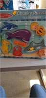 Melissa and Doug chunky puzzle see creatures