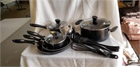 Lot of Cooking Supplies: Pots, Pans, and Utensils