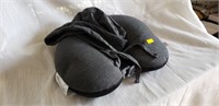 Travel Pillow with Built-in Hood