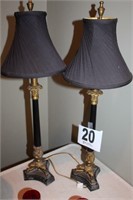 Pair Lamps 29"