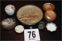 Assorted Stoneware Pottery Goods