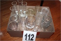 Box Lot Plastic & Glass Drink Ware
