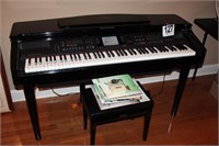 Yamaha Clavinova Piano 55 x 20 x 34 w/ Learning