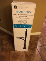 Hamilton Aluminum new mailbox post
