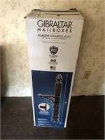 New Gibraltar Plastic Mailbox post