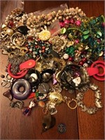 Large lot of mainly craft jewelry