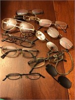 Large lot of eyeglasses