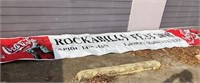Very large Coke Rockabilly Fest banner