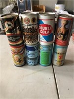 Lot of vintage cans- unopened at top small hole ig