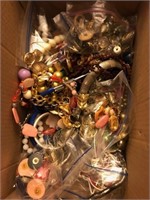 Box full of good and craft jewelry
