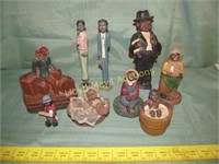 9pc Americana Figurines - "All God's Children" +