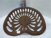 Cast Iron Noxons Tractor Seat