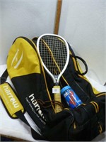 Racket / Balls / Harrow Bag