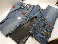 Vintage Jeans Size 24/26 - 2 Parasuco / 1 Pepe