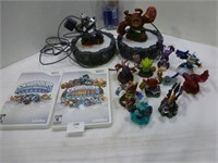 Wii Skylanders / Pedestals / Games / Assorted