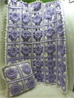 NEW Handmade Crochet Baby Afghan 32"x57"