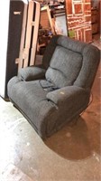 Gray Cloth Lift Chair