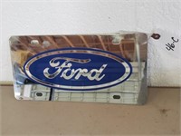 Ford License Plate Mirrored