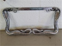 Snake License Plate Frame