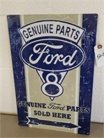 Genuine Ford Parts Metal Sign NIP