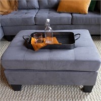 Angolo 1 Classic Ottoman, Grey