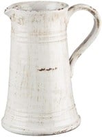 Sullivans White Pitcher Ceramic Vase
