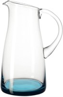 Leonardo Liquid Glass Jug 61 Ounce - Azzuro