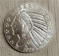 5-Ounce Silver Round: Indian