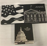 2006, 2007,2008 US Mint American Legacy Collection
