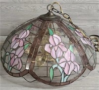 Stained Glass Chandelier Incandescent Fixture