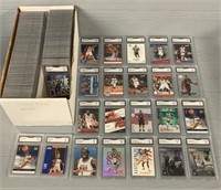 (115) Graded Basketball Star & Rookie Cards