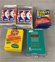 (20) Vintage Unopened Basketball Card Packs