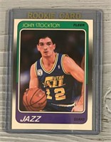 1988 Fleer John Stockton Rookie Card