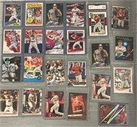 Collection of Mike Trout Baseball Cards