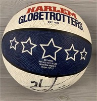 Harlem Globe Trotter Autographed Ball