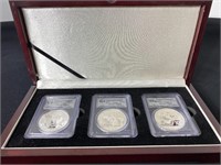 First Strike China PCGS MS69 1oz .999 Silver Coins