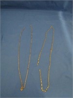 3.8g 10k gold necklaces