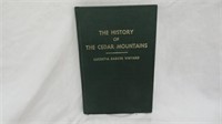 RARE 1ST EDITION THE HISTORY OF CEDAR MOUNTAINS