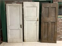 3 antique doors
