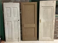 3 antique doors