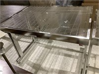 Stainless steel rod desk