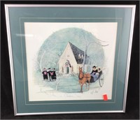 P. Buckley Moss Signed And Numbered Print