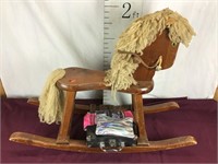 Child's Wood Horse Rocker, Child's Make Up Kits