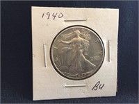 1940 Walking Liberty Half Dollar