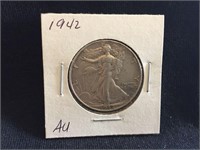 1942 Walking Liberty Half Dollar