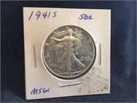 1941S Walking Liberty Half Dollar