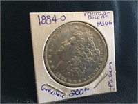 1884O Morgan Dollar