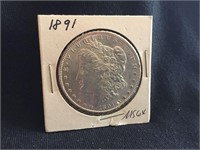 1891 Morgan Dollar