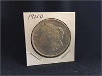 1921D Morgan Dollar