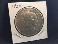 1924 Peace Dollar